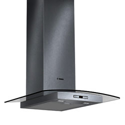 Bosch DWA067E51B Chimney Cooker Hood, Brushed Steel
